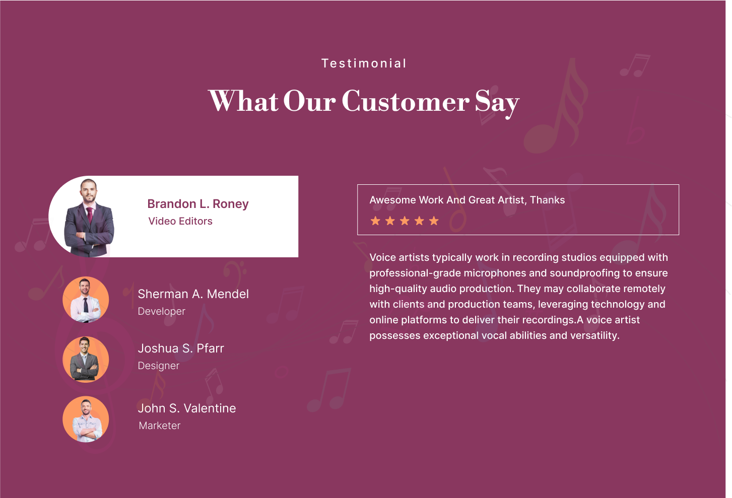 reviews section website
