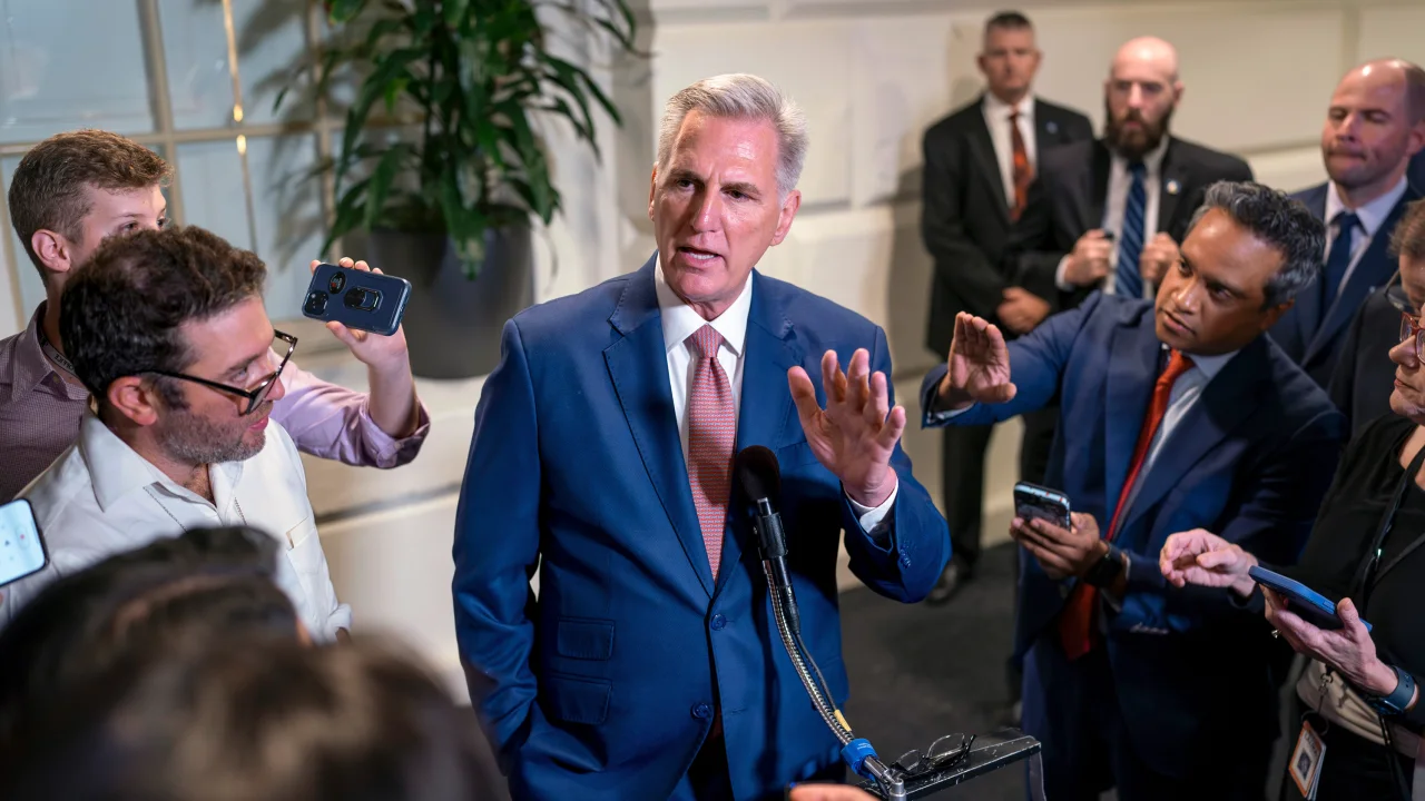Kevin McCarthy opens impeachment inquiry without passing budget despite once criticizing Democrats for the same